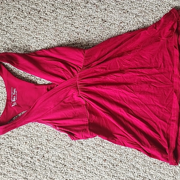 Victorias Secret Bra Tops - Pink Baby Doll Shirt - Picture 1 of 9